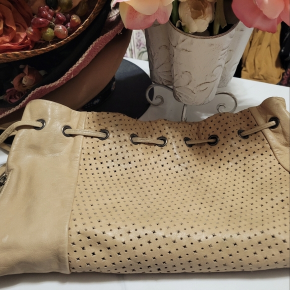 Leather Backpack Sling Bag - Picture 2 of 9